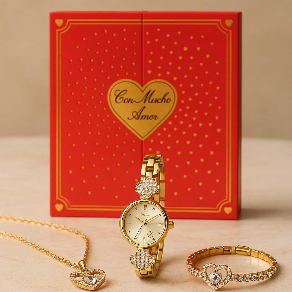 Set Elegancia Dorada